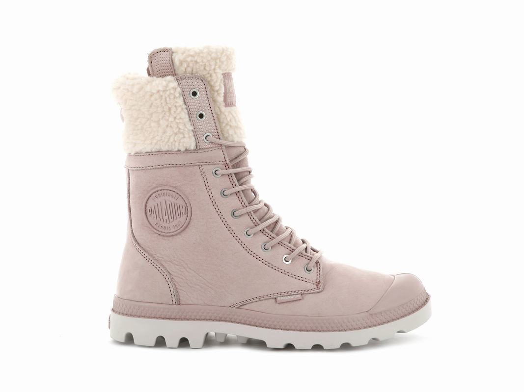 Palladium Baggy Pilot Wt Womens Boots Rose Australia [GTUQWJ-802]